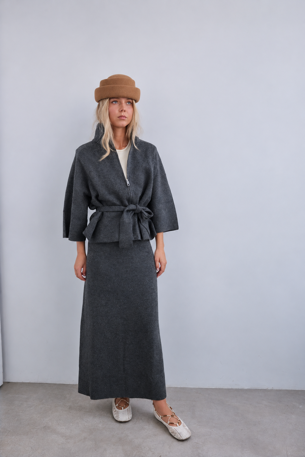 Sombrero Salzburgo gris
