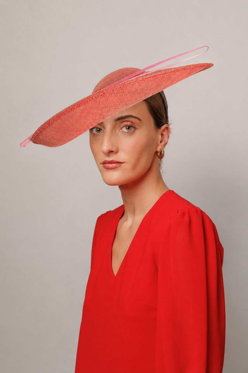 Pamela Matilde naranja con raquis