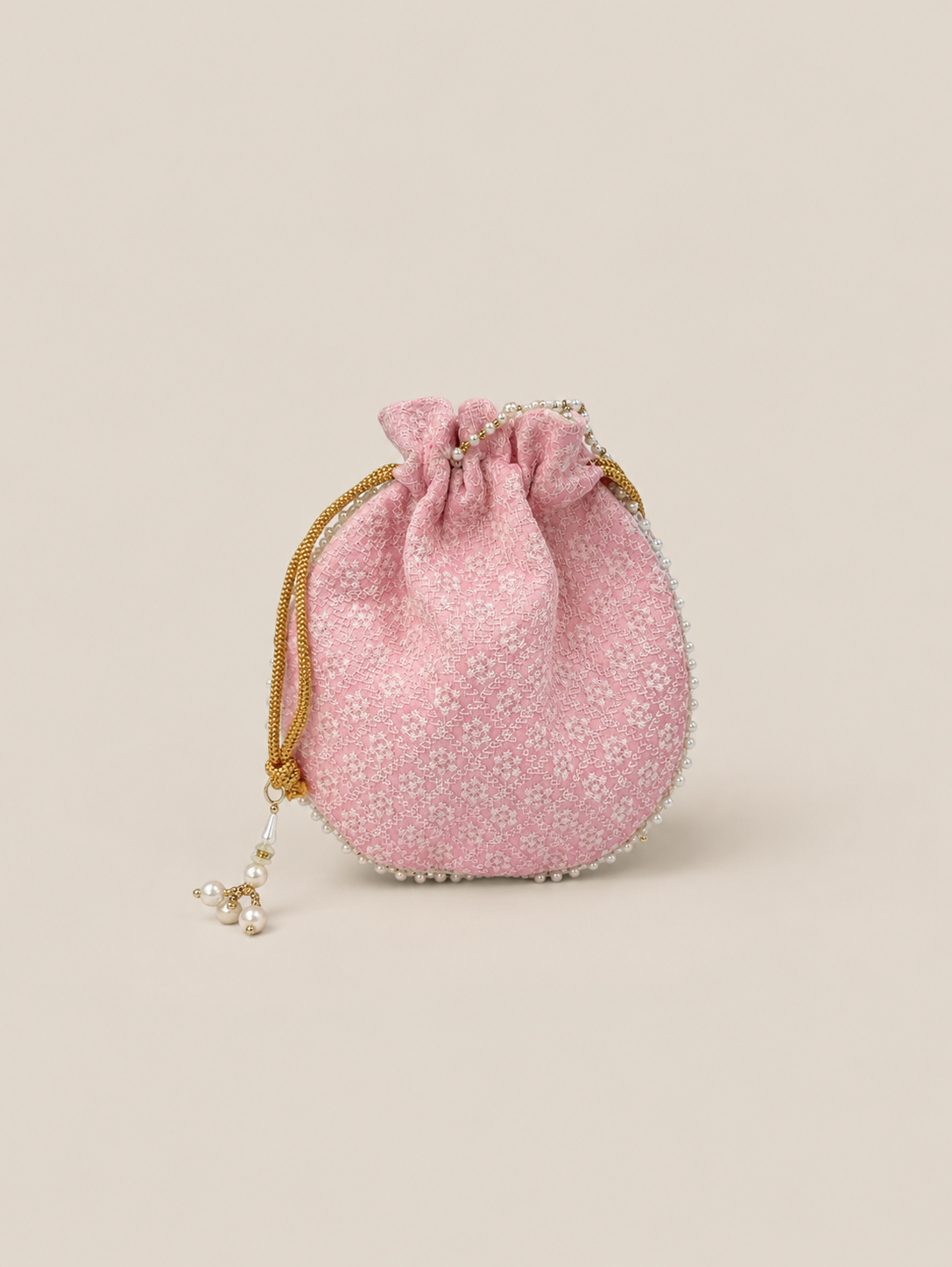 Bolso Nepal rosa bebé