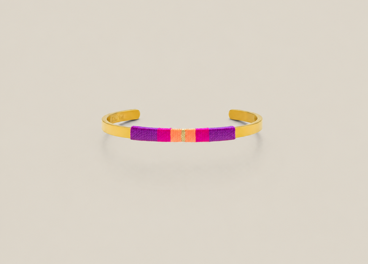 Pulsera Kapim Medium Fucsia