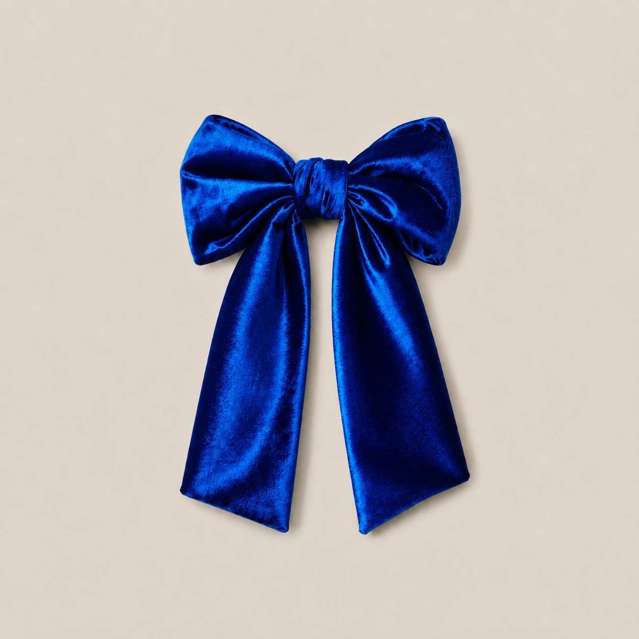 Lazo Ribbon azul klein terciopelo
