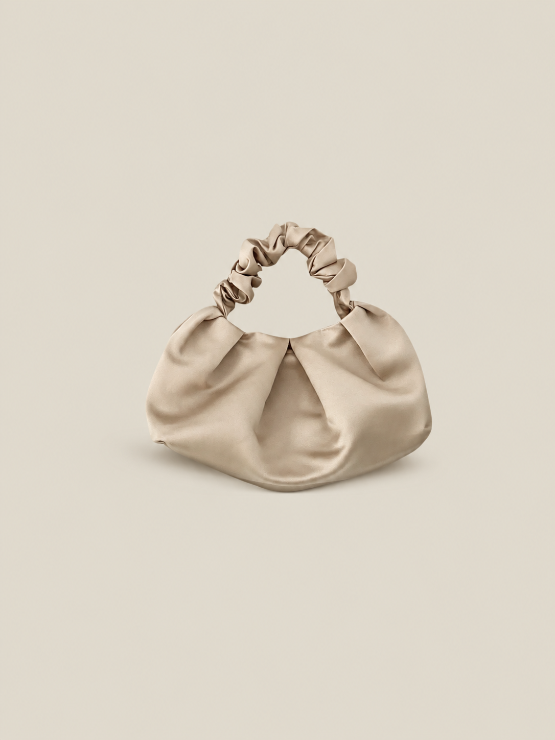 Bolso Plié beige