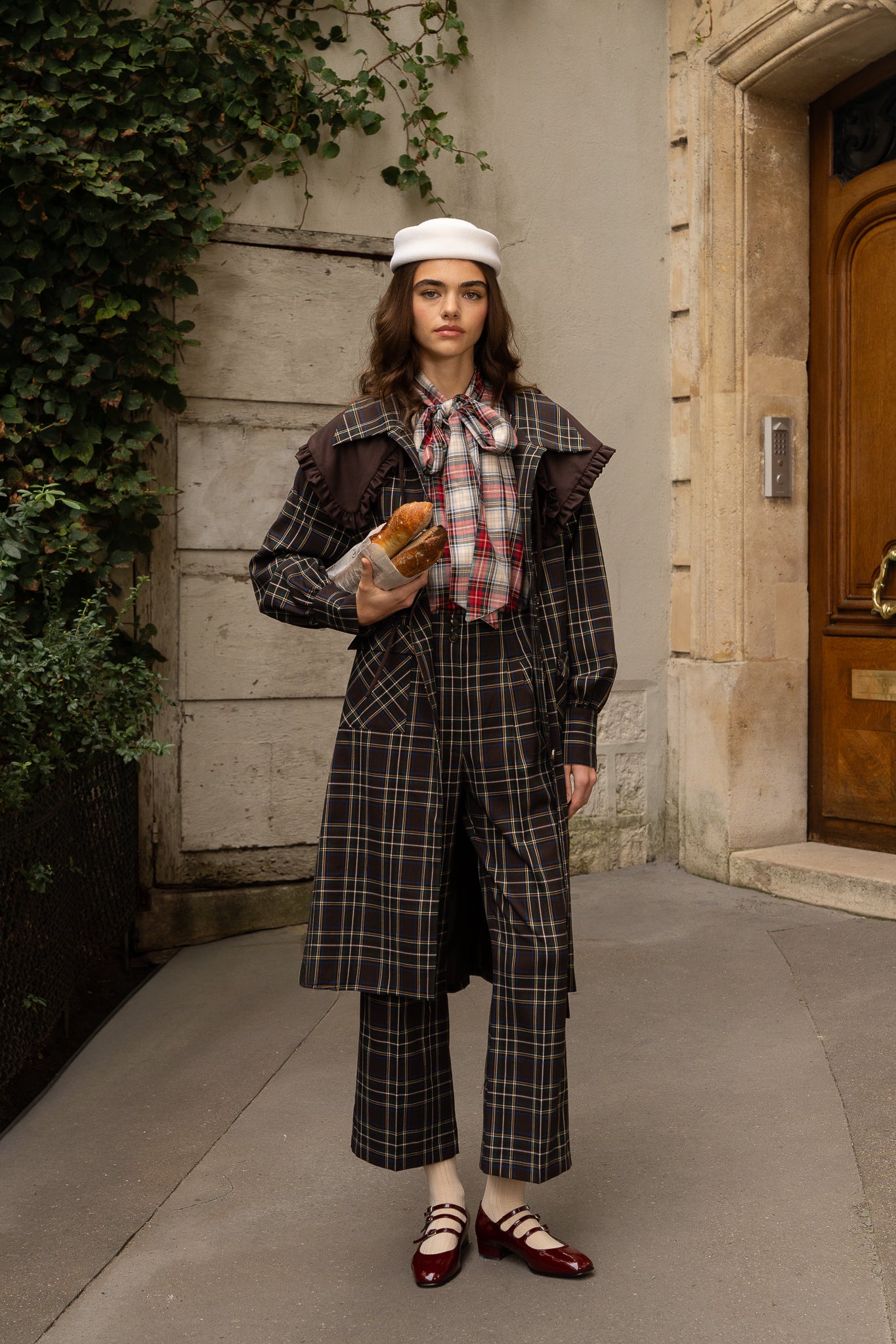 casquete, pillbox, lana, blanco, marcela & co