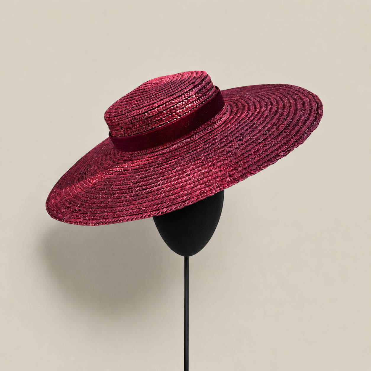 Canotier Lola vino