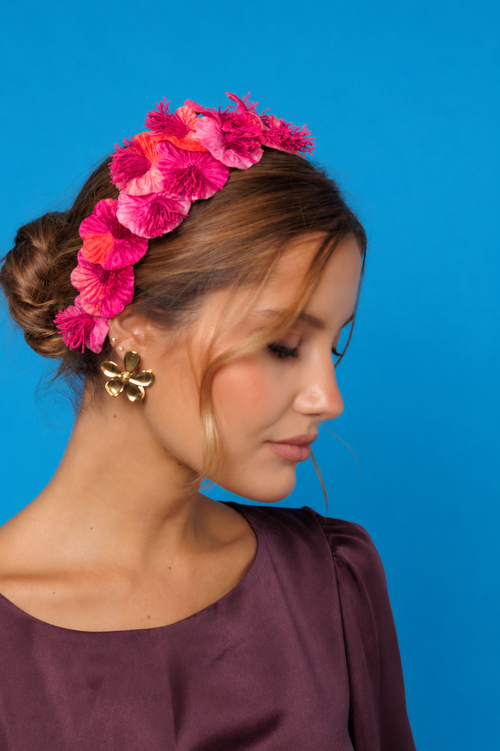 Diadema Dalia fucsia