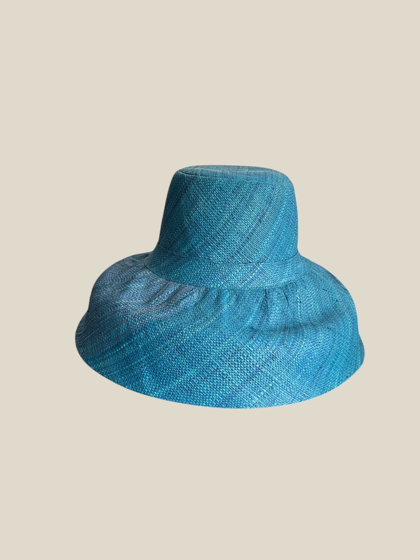 pamela, sombrero, azul, marcela & co