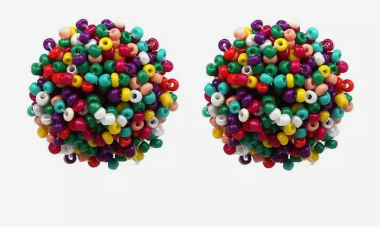 Pendientes Erizo de colores