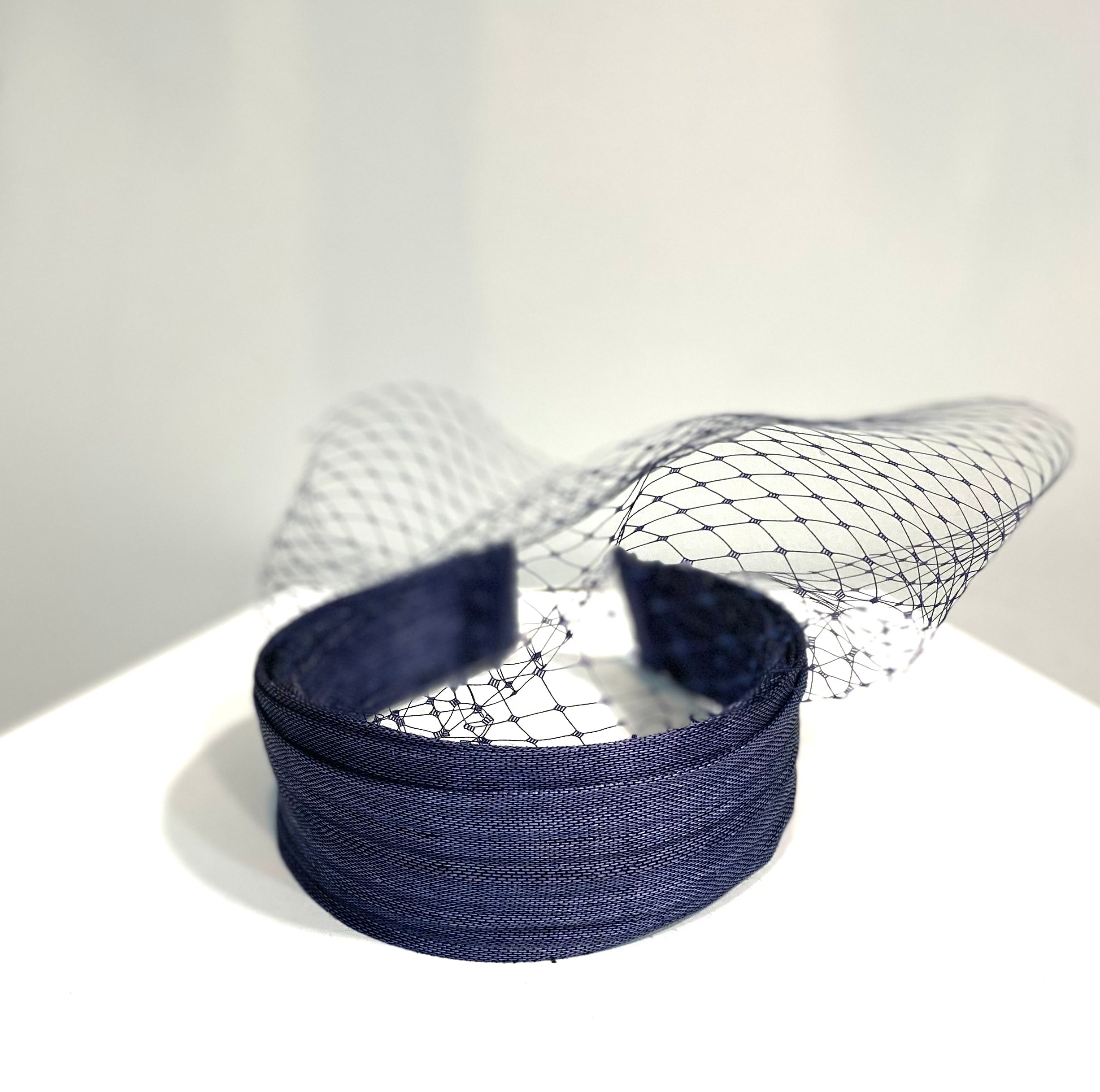 Duchess Headband in midnight blue