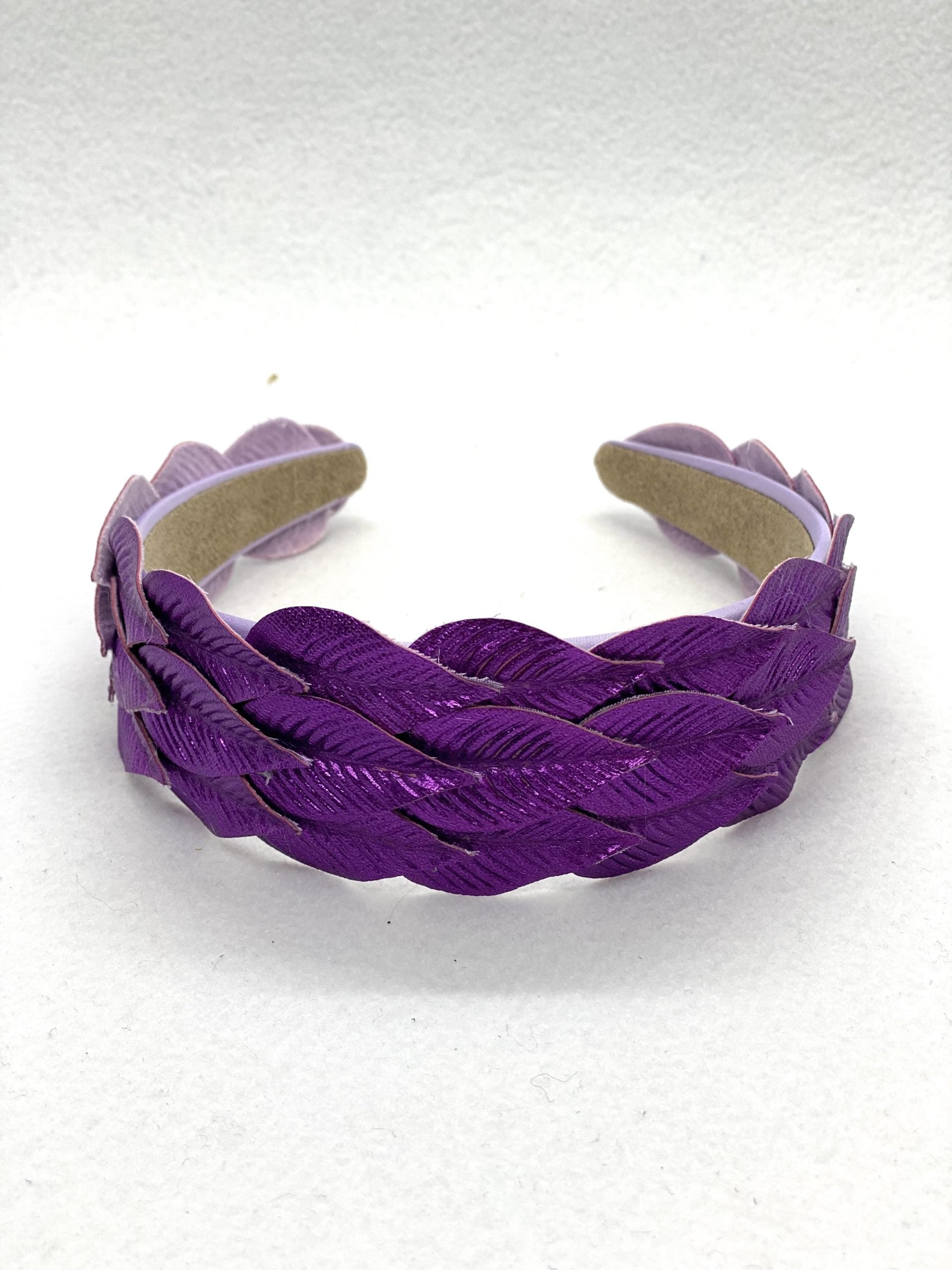 Tiara de Abóbora Roxa