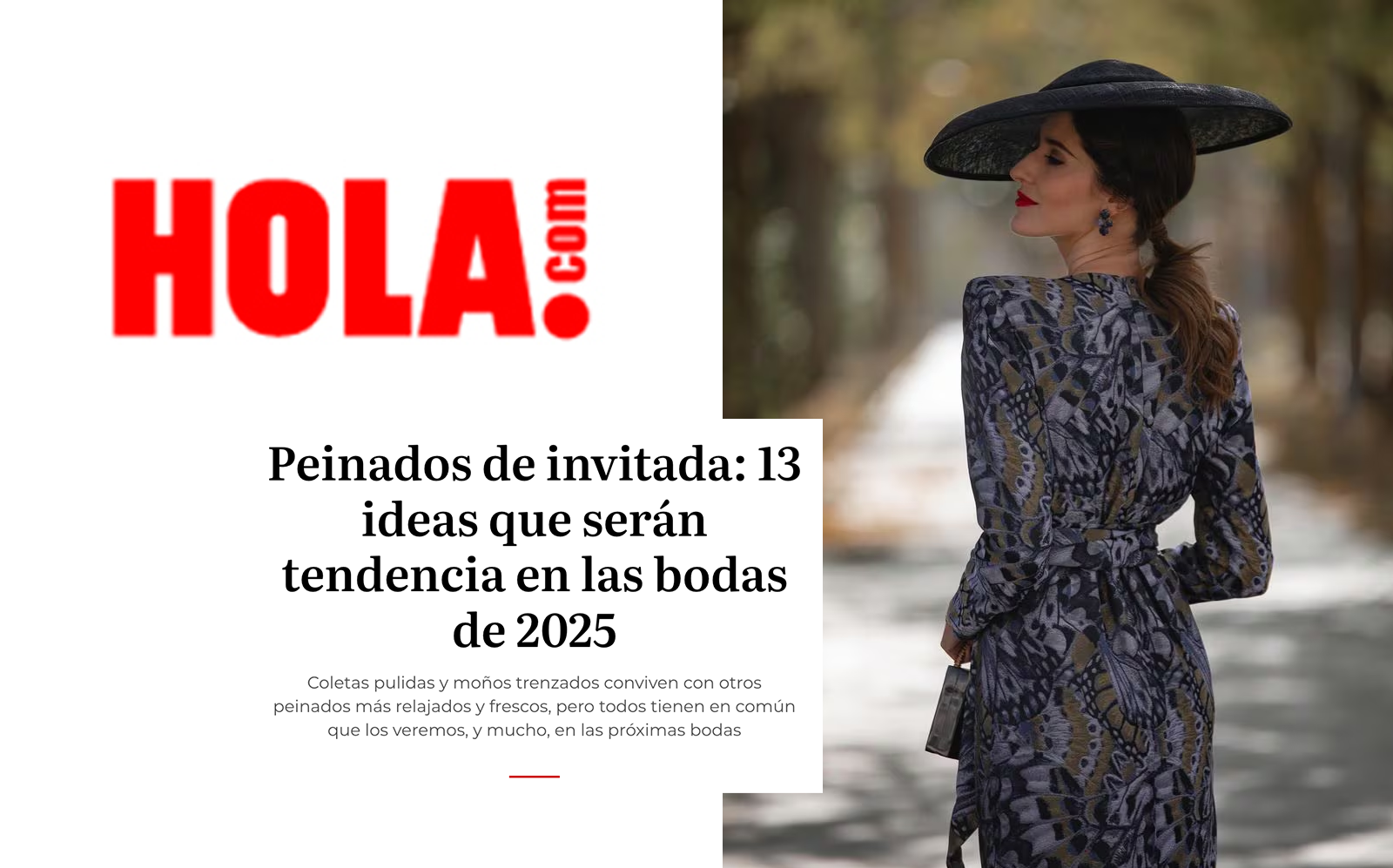 Peinados de invitada: 13 ideas que serán tendencia en las bodas de 2025