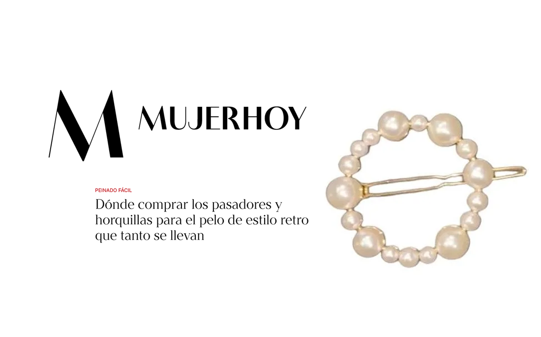Dónde comprar los pasadores y horquillas para el pelo de estilo retro que tanto se llevan
