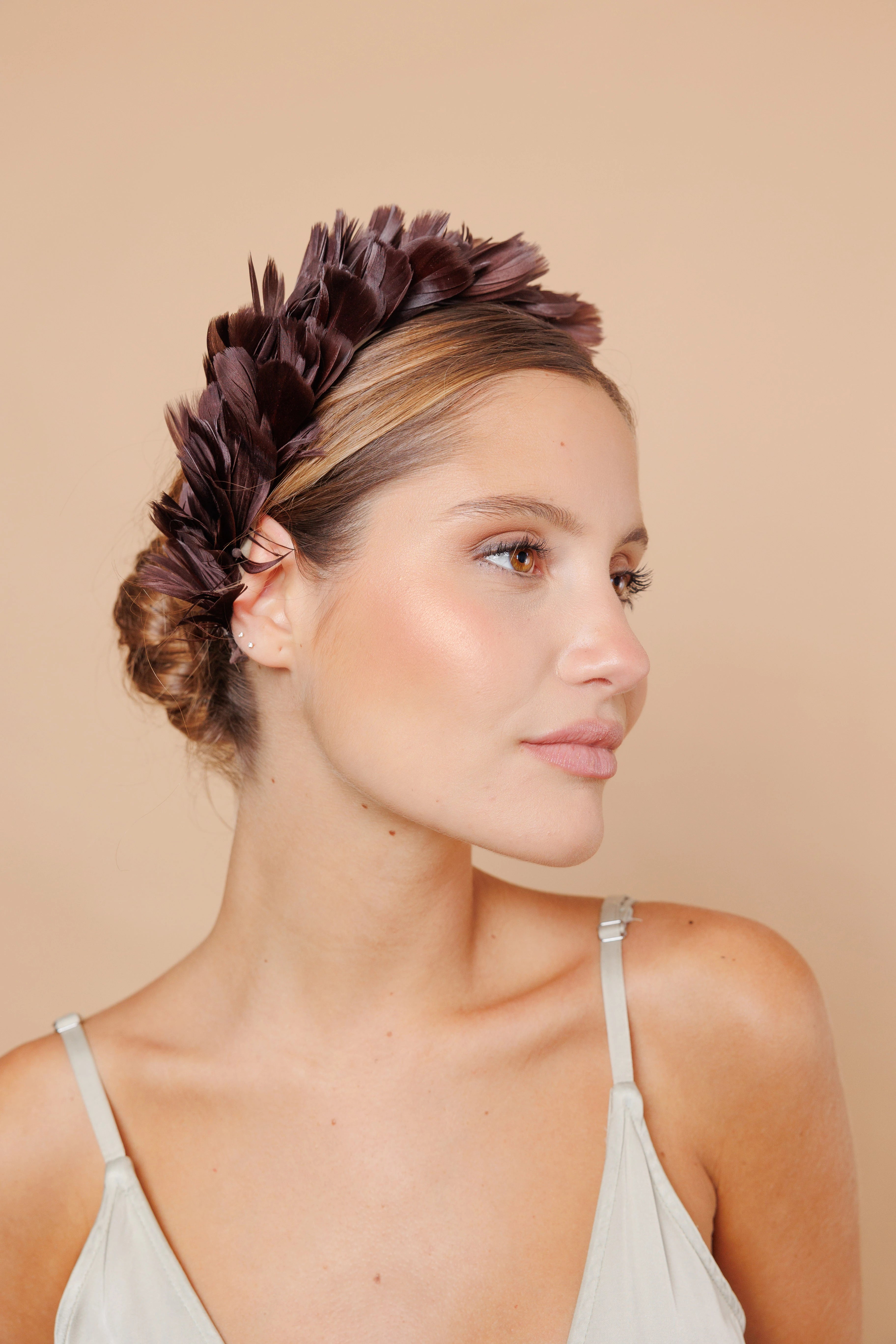 Diademas Plumas Periquita