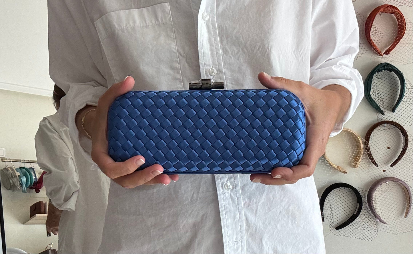 Bolso Botella Azul klein