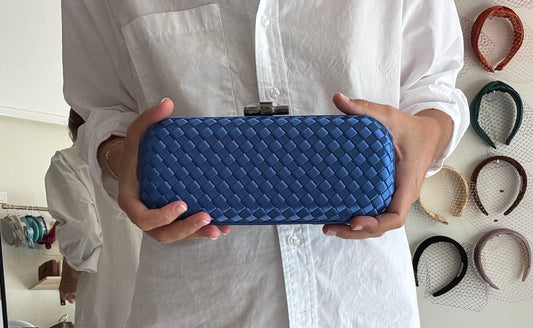 Bolso Botella Azul klein