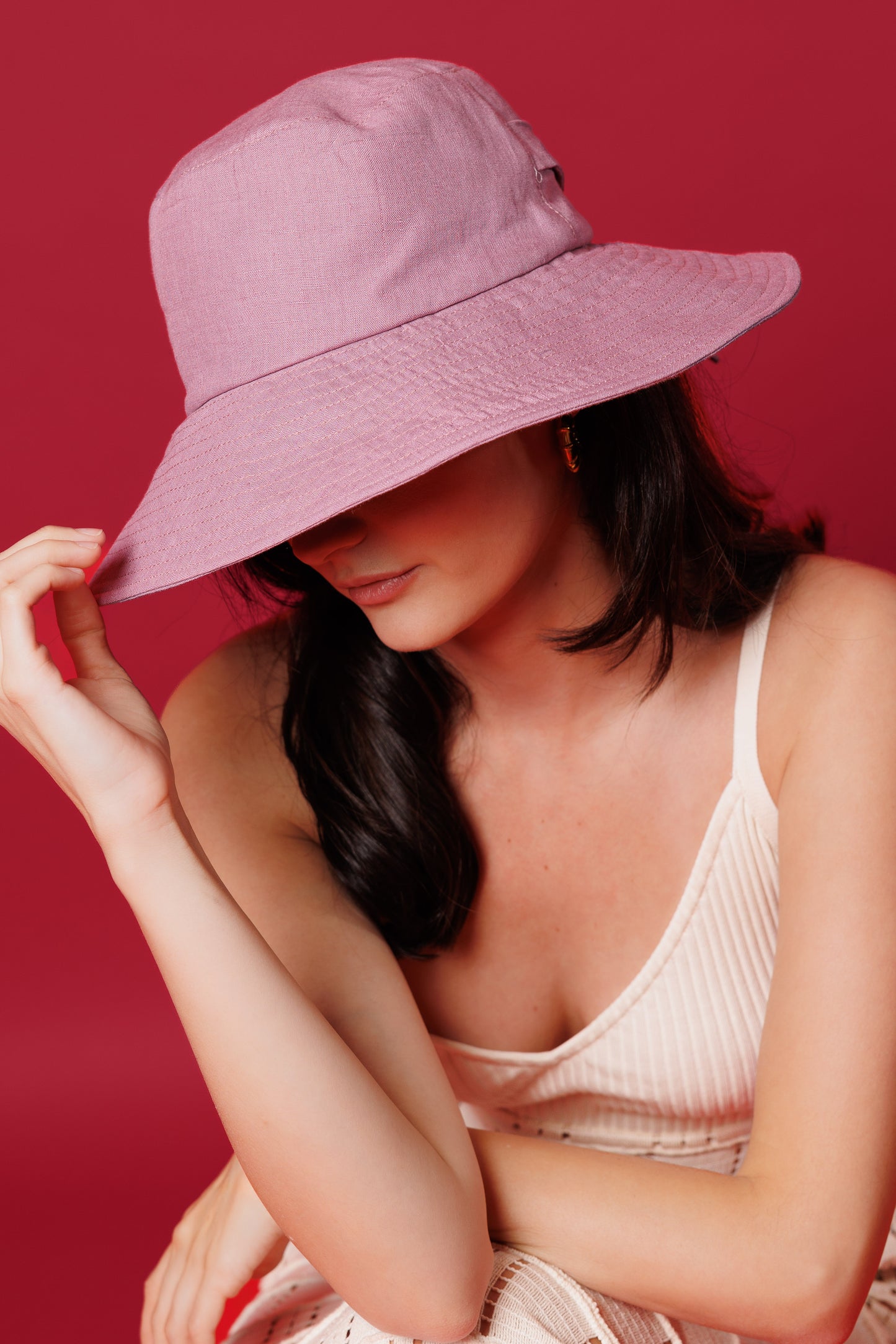 Pink Positano Hat