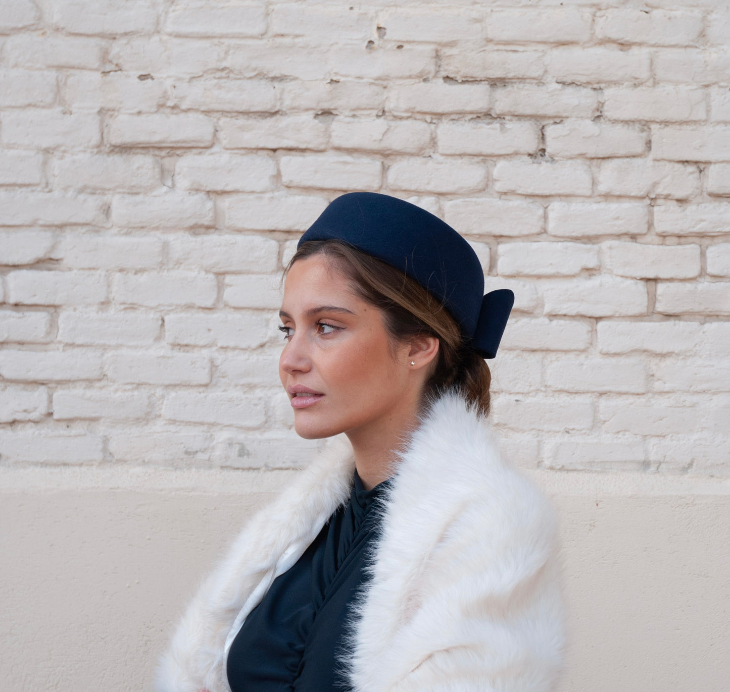 Tocado Casquete Olga Marino