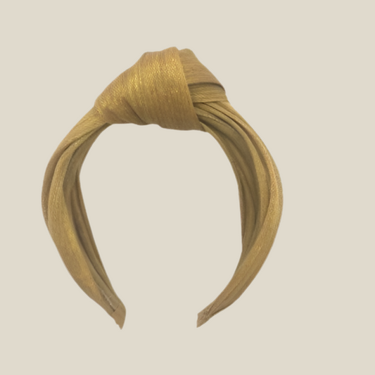 Diadema Condesa mostaza