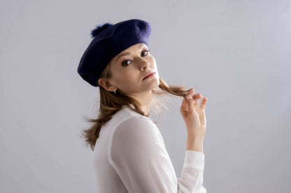 Blue beret