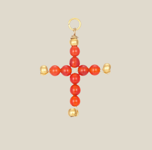 Colgante Charity coral