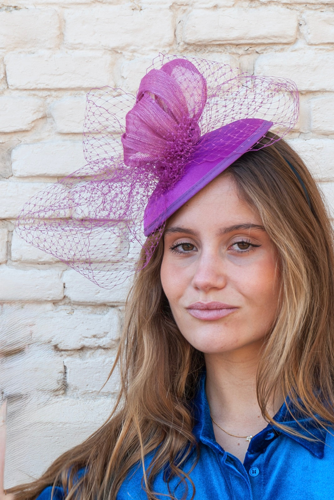 Tocado Gilma buganvilla