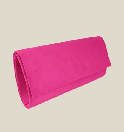 Bolso Sobre cuadrado fucsia