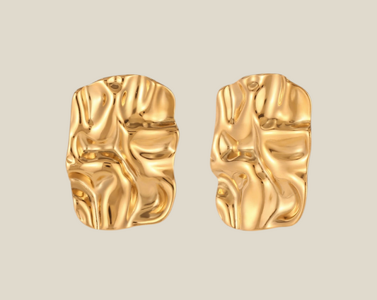 Pendientes Miró oro