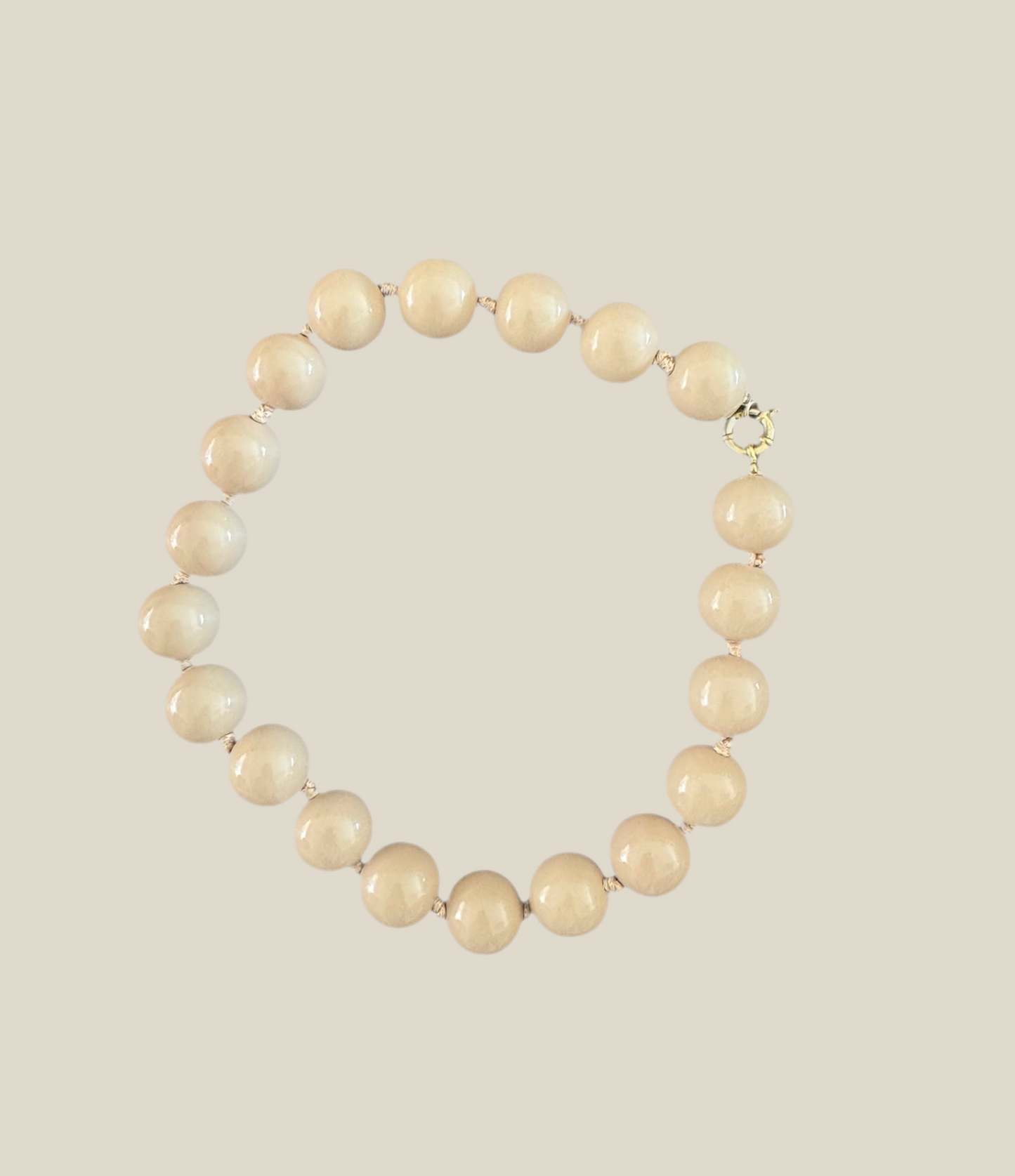 Collar Confetti beige