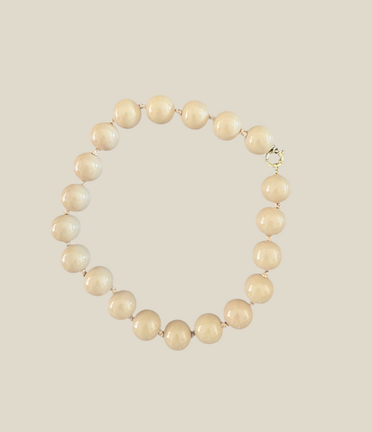 Collar Confetti beige