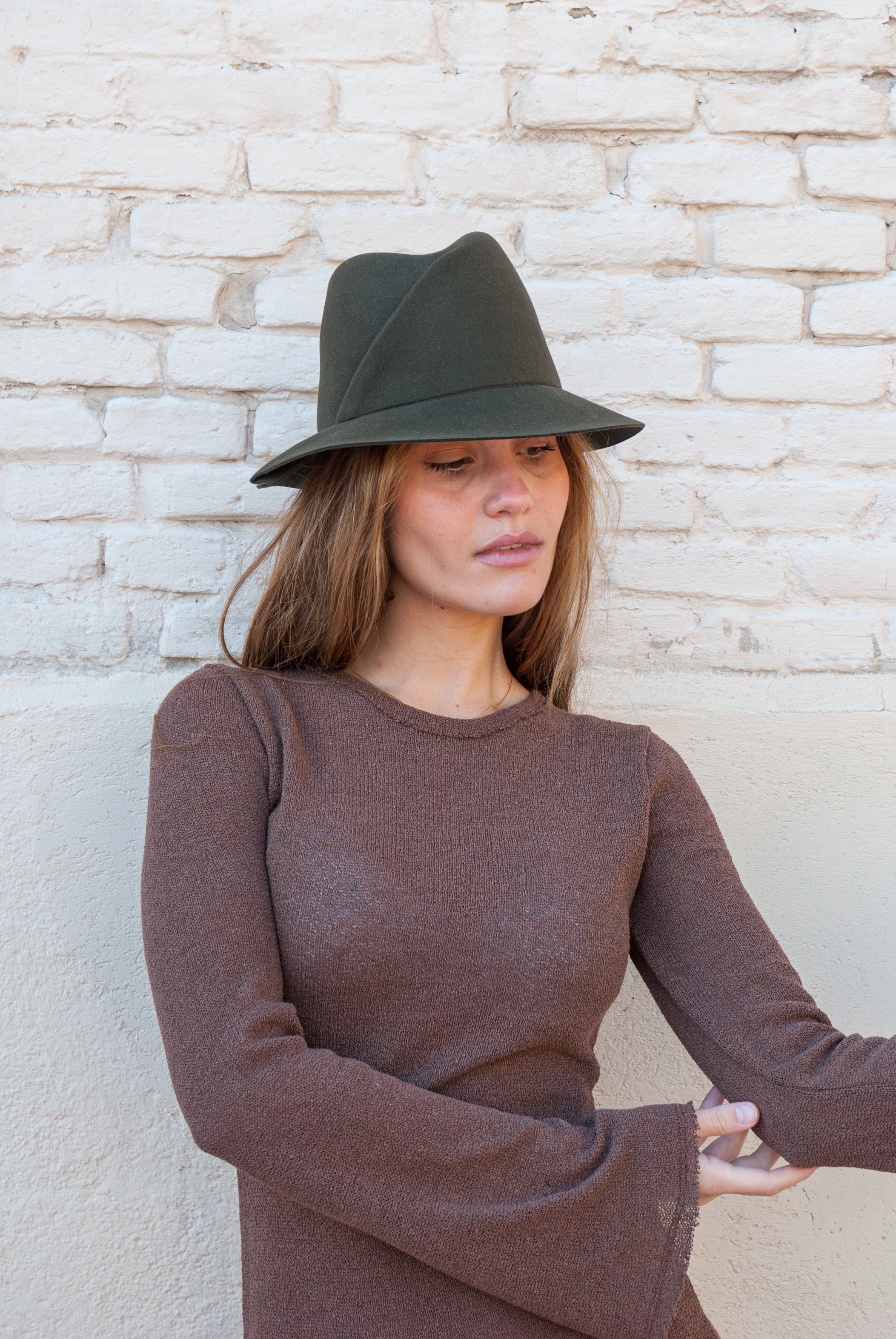 Sombrero Aviñón verde