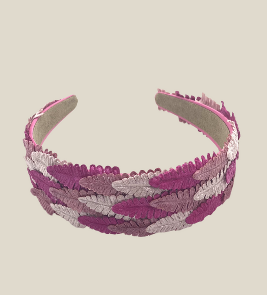 Diadema Tamarindo tres rosas