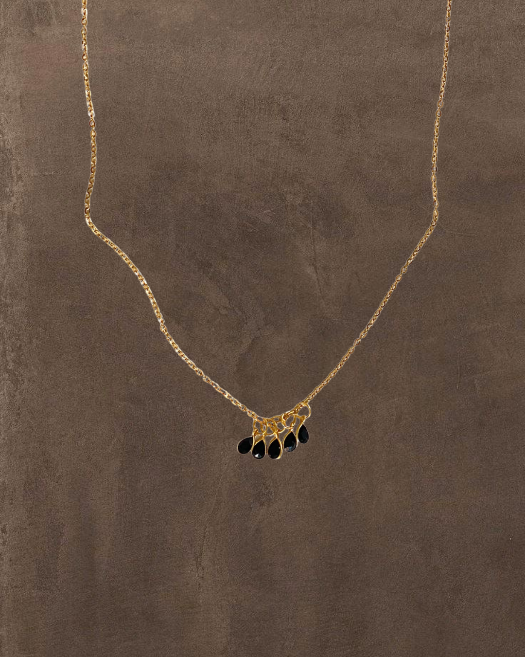 Colgante Cinquillo negro