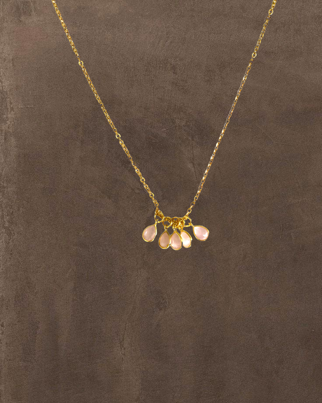 Colgante Cinquillo rosa