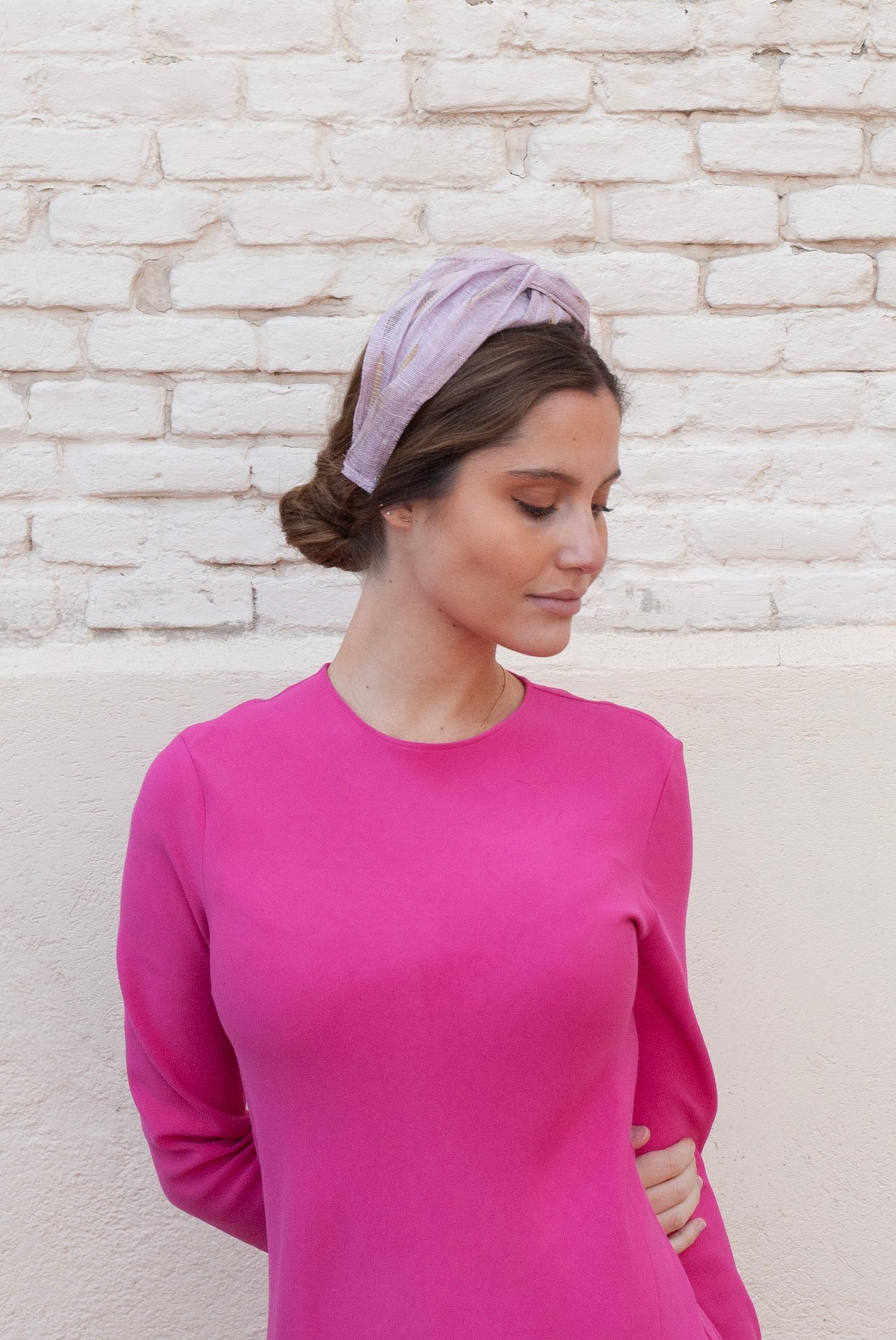 Diadema Baronesa XL lila