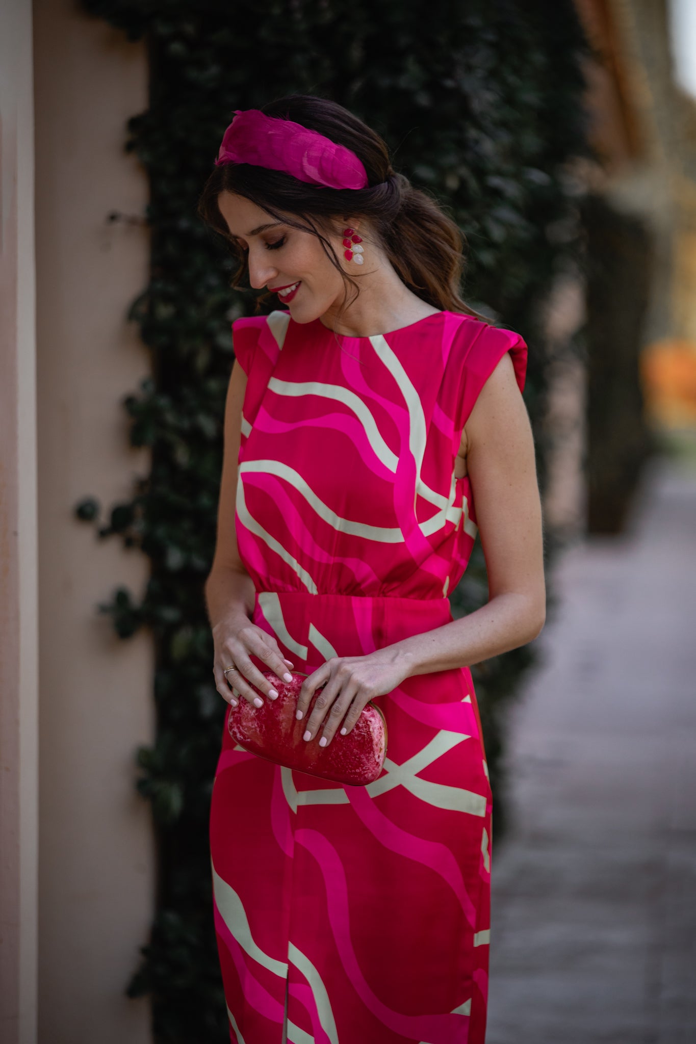 Bird Bougainvillea Headband