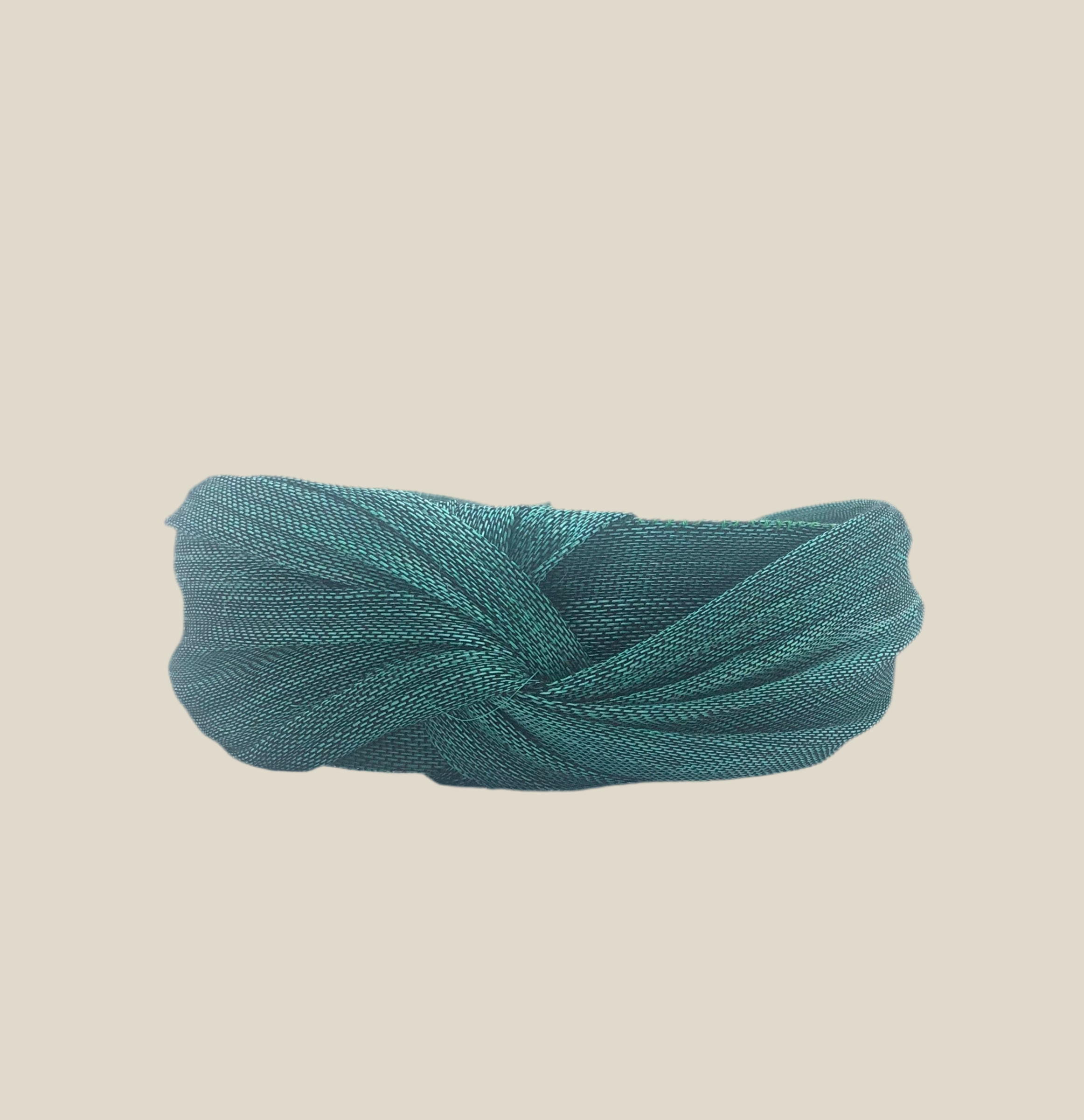 Baroness dark aqua green headband 