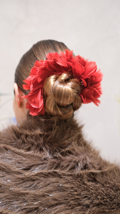 Tocado Perica Granate