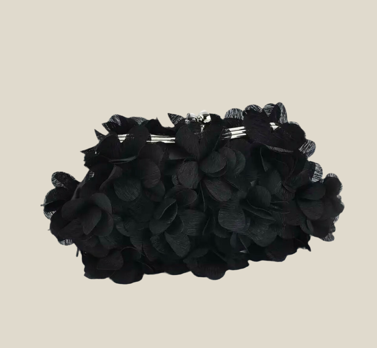 Bolso Flower negro
