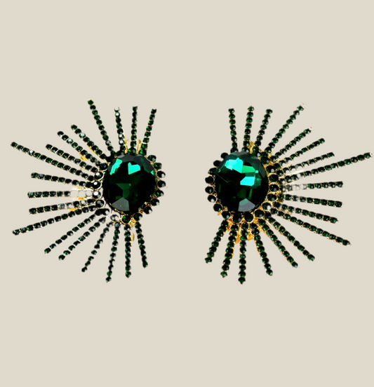 Pendientes Betelgeuse verdes