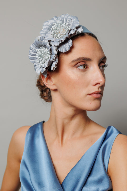 Chantal grey headband