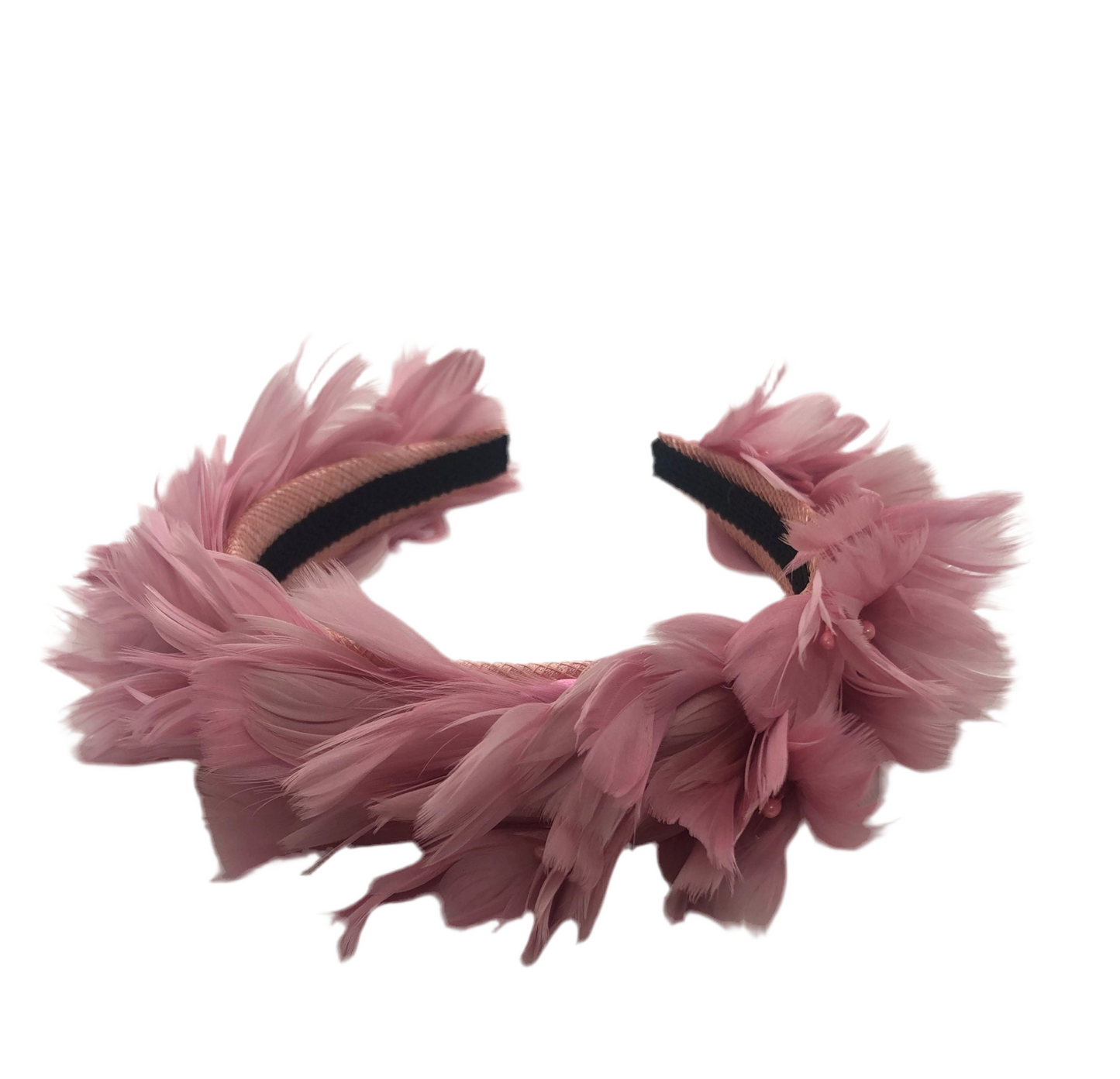 Parakeet Old pink headband