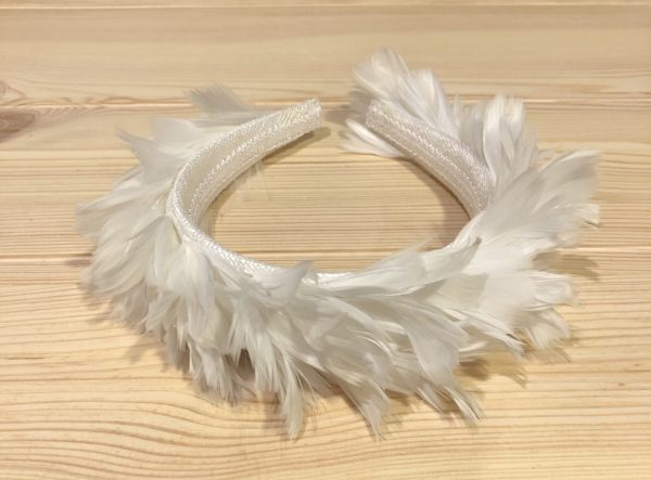 Diadema Periquita blanca