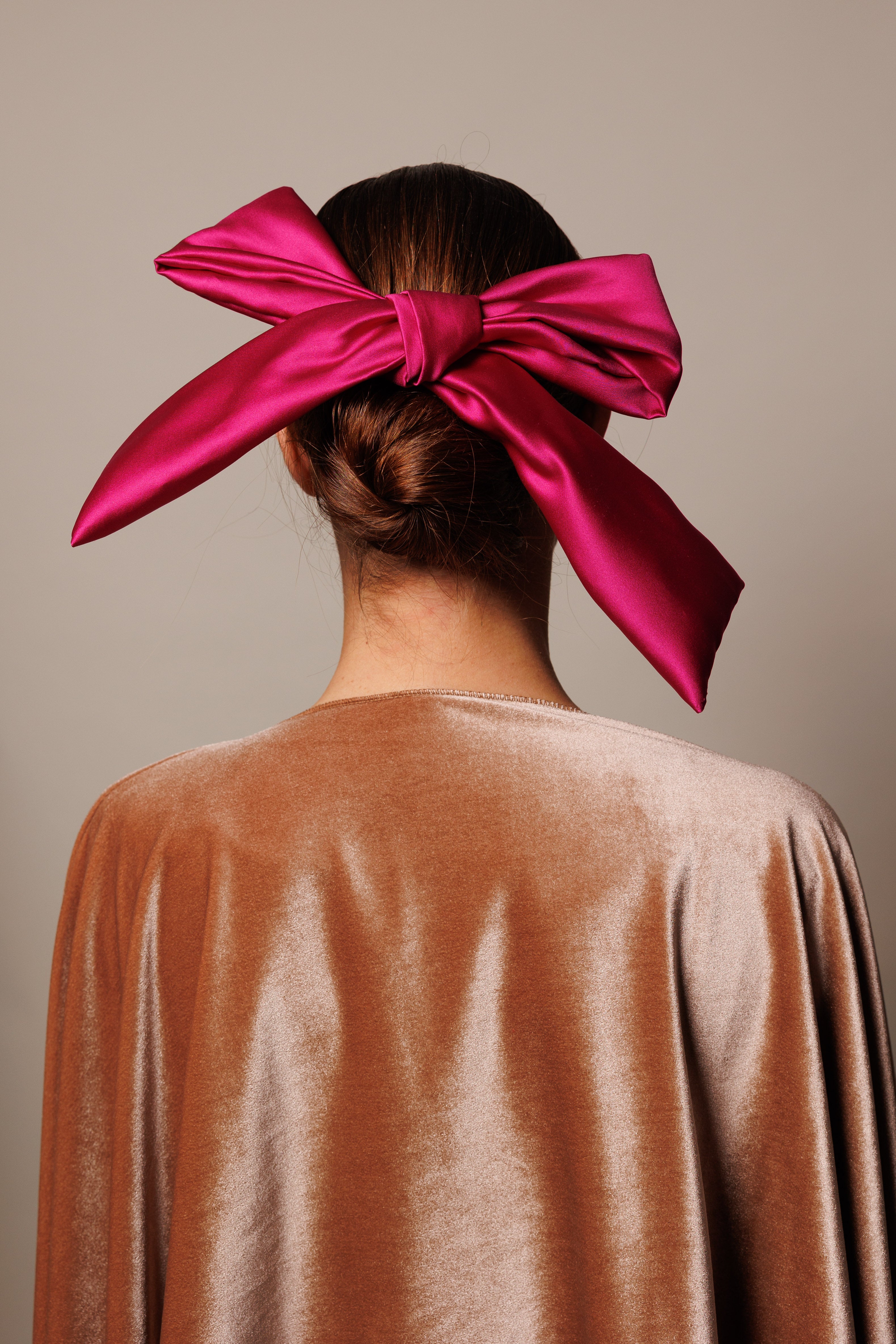 Lazo Ribbon buganvilla raso