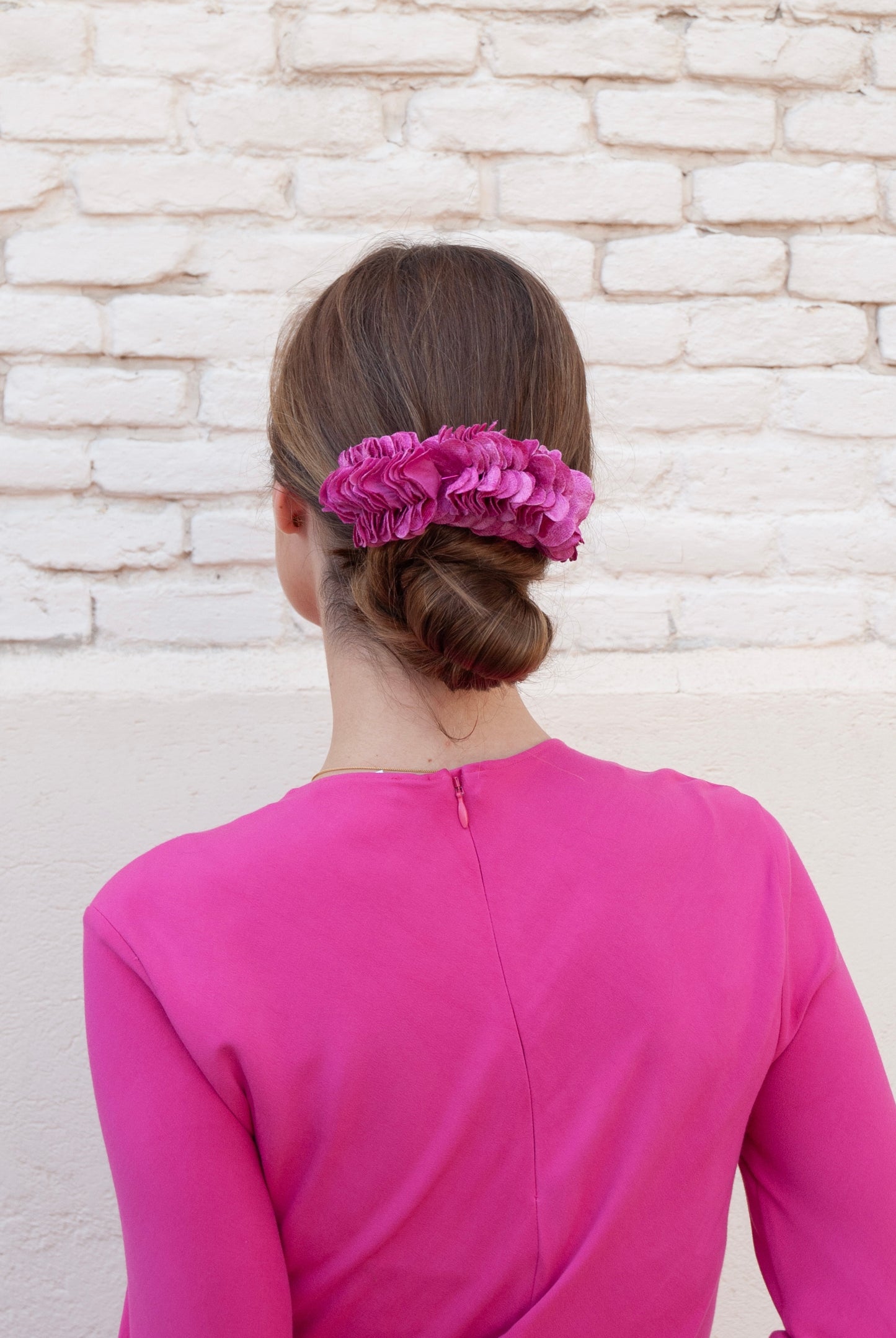 Tocado Hortensias Buganvilla