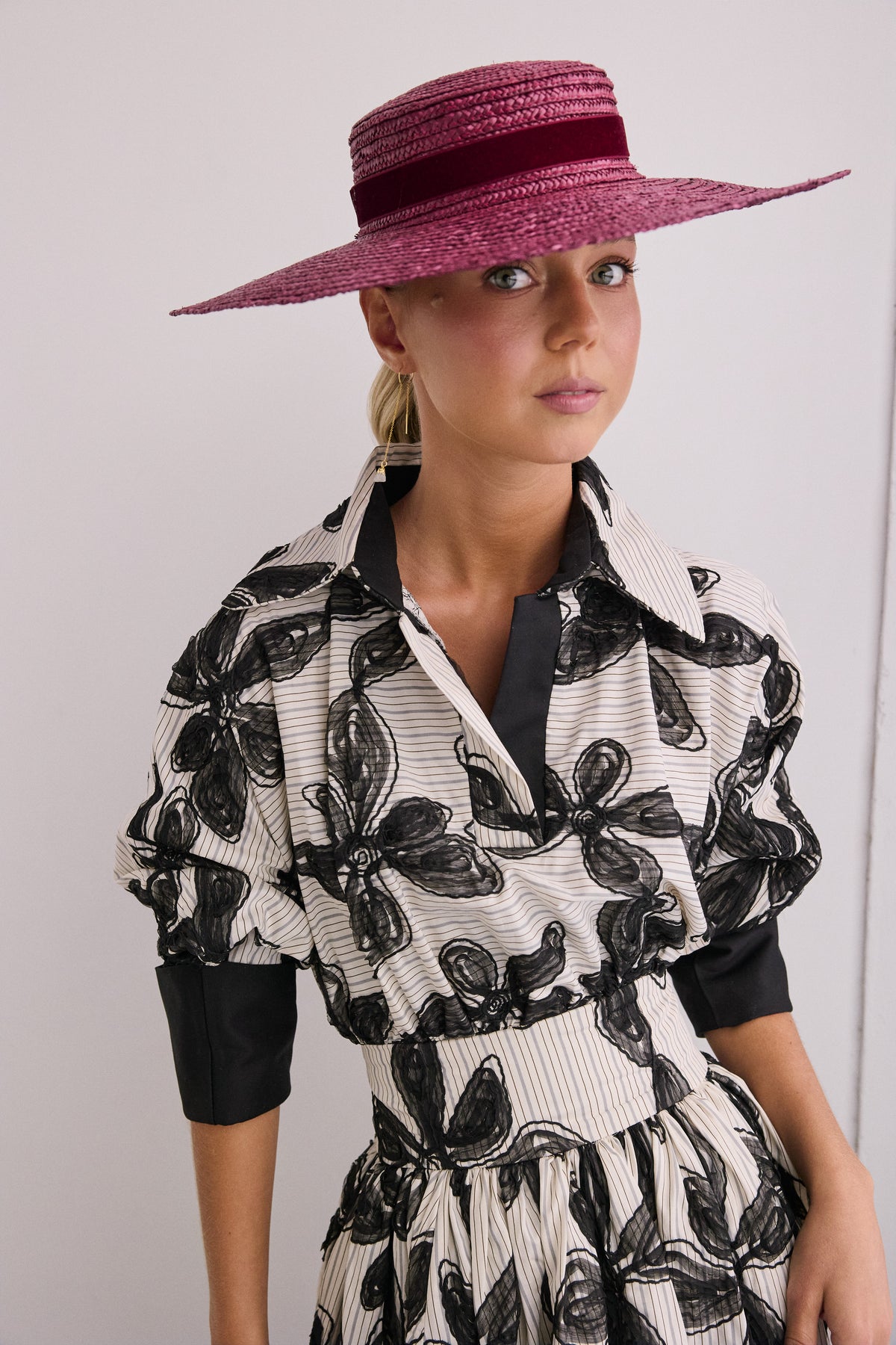 Canotier Lola black