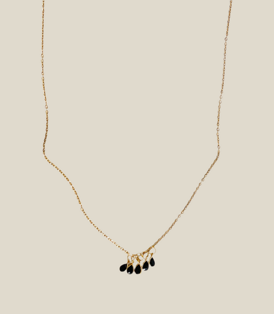 Colgante Cinquillo negro