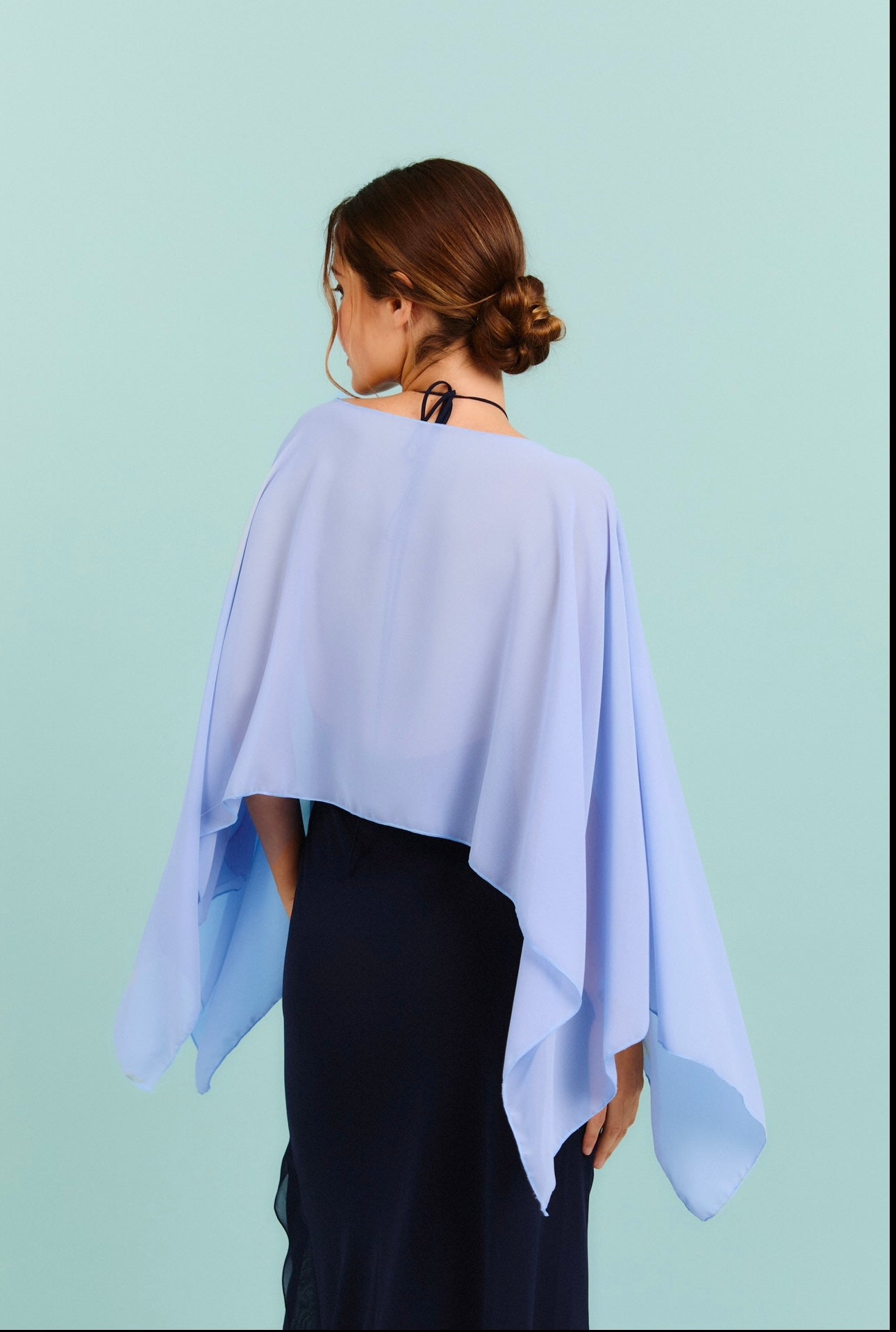 Capa con brillo Azul Marino