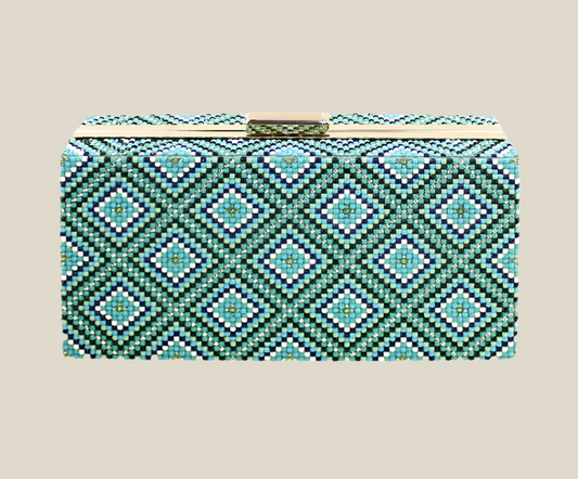 Bolso Mosaico azul