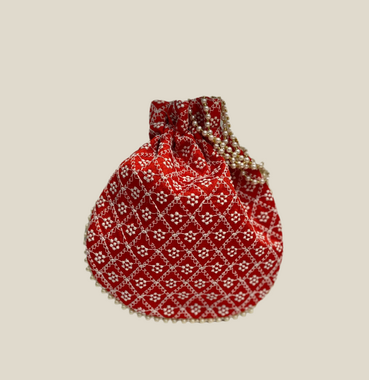 Bolso Nepal rojo
