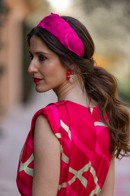 Bird Bougainvillea Headband