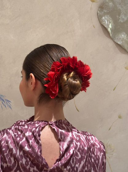 Tocado Perica Granate